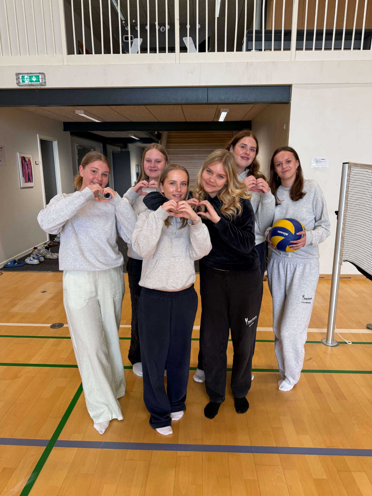 Elever på Nørbæk Efterskole